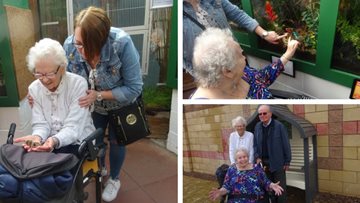 Dunfermline Residents brighten up their day at Butterfly World